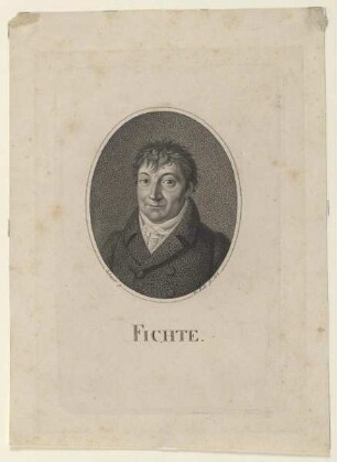 Bildnis des Johann Gottlieb Fichte