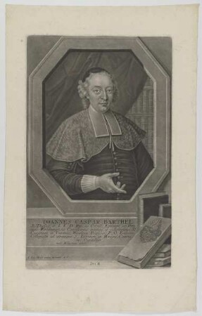 Bildnis des Ioannes Caspar Barthel