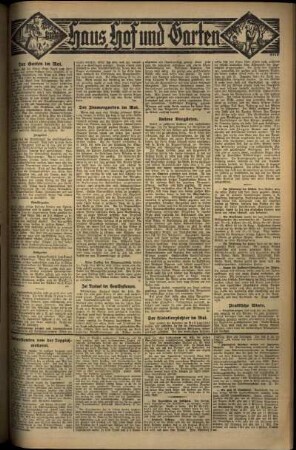 Dritte Ausgabe vom Samstag, den 10. Mai 1930.
