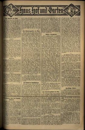 Dritte Ausgabe vom Samstag, den 10. Mai 1930.
