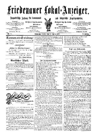 Nr. 1, 02.01.1900