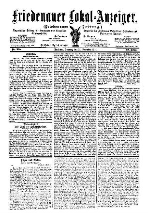 Nr. 275, 21.11.1911