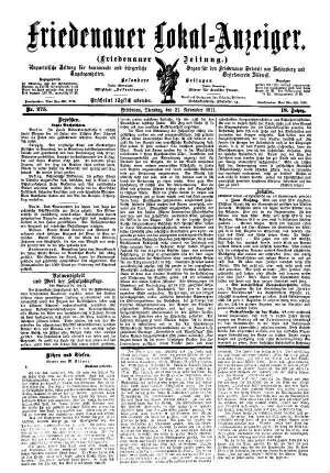 Nr. 275, 21.11.1911