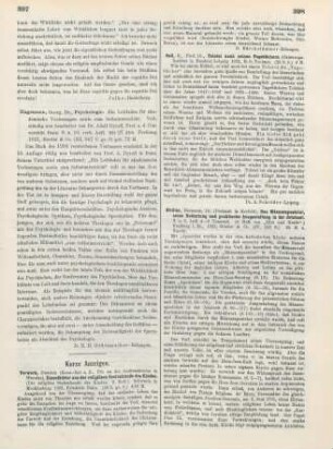 397 [Rezension] Hagemann, Georg, Psychologie