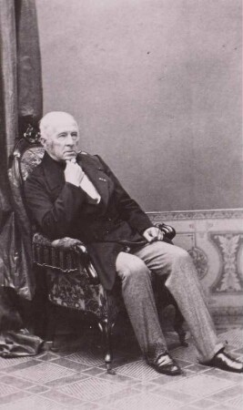 Bildnis des Malers, Arztes und Philosophen Carl Gustav Carus, im Sessel sitzend
