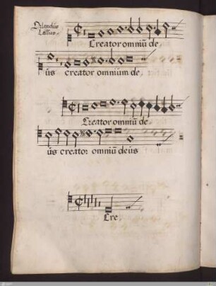 Orlandus Lassus : Creator omnium