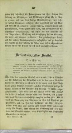 Dreiundvierzigstes Kapitel. Der Schlaf