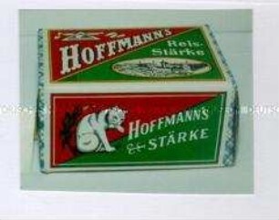 Packung für "Hoffmann's Reisstärke"