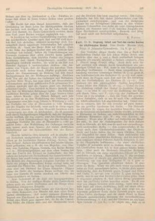 358-359 [Rezension] Badt, B., Ursprung, Inhalt und Text des vierten Buches der sibyllinischen Orakel. Eine Studie