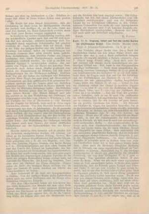 358-359 [Rezension] Badt, B., Ursprung, Inhalt und Text des vierten Buches der sibyllinischen Orakel. Eine Studie