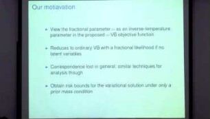α-Variational Bayes and its statistical properties