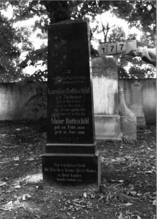 Grabstein 177 [Hahn S. 93/94 ]