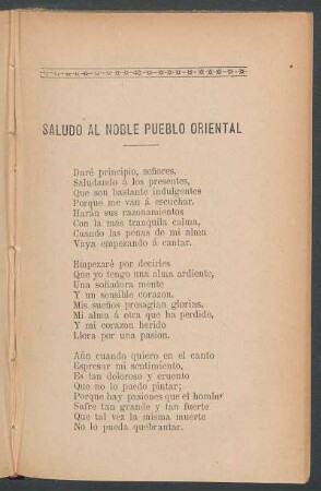 Saludo al noble pueblo Oriental