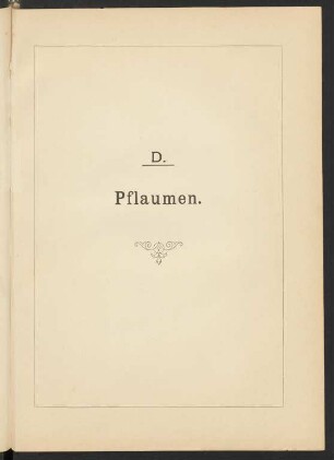 D. Pflaumen
