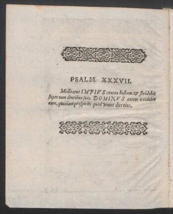 Psalm. XXXVII.