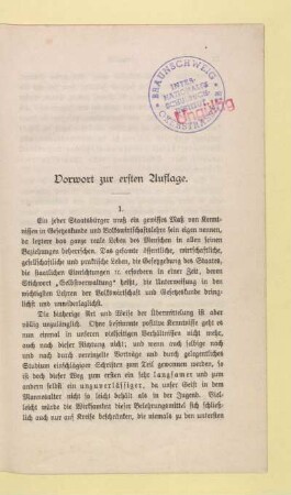 Vorwort zur ersten Auflage