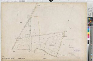 Lippstadt (Lippstadt), Flurbereinigung Lippstadt (Umgehungsstraße), Bl.3 Zuteilungskarte Lippstadt Flur 28