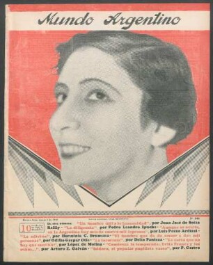 Actrices argentinas: Lola Membrives [Fotografía]