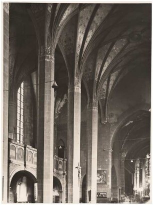 Thomaskirche, Leipzig Bachgruft: Pfeiler