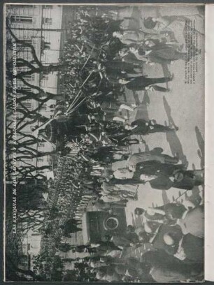 Las exequias de los cadetes y aviadores caidos en la Revolución.