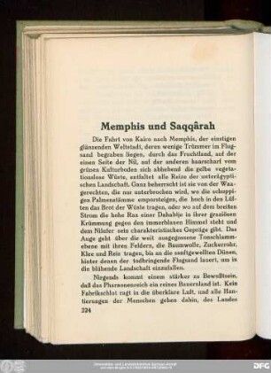 Memphis und Saqqârah