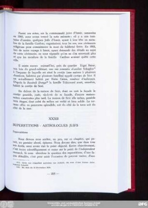XXXII Superstitions - Astrologues Juifs