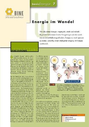 Energie im Wandel.