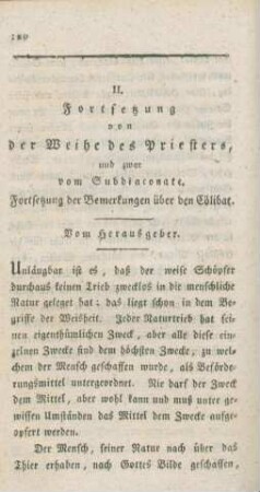 120-200 Die Weihe des Priesters : Fortsetzung