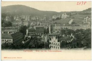 Karlsbad. Blick von der Panoramastraße
