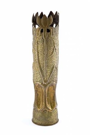 Vase aus französischer Kartusche