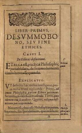 Synopseos philosophiae moralis : libri 3 affabre limati, politi & leuigati ; in usum iuventutis Academicae