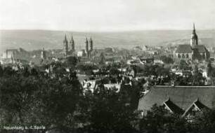 Naumburg. Blick auf Naumburg