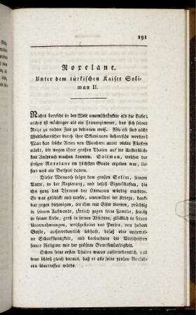 Roxelane. Unter dem türkischen Kaiser Soliman II.