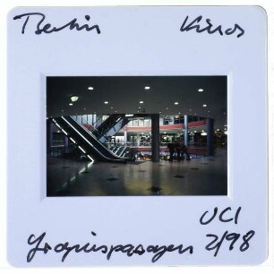Berlin, Gropiuspassagen,Berlin, UCI Kino in den Gropius Passagen