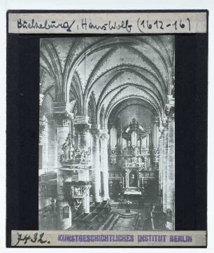 Bückeburg, Stadtkirche : Innenansicht