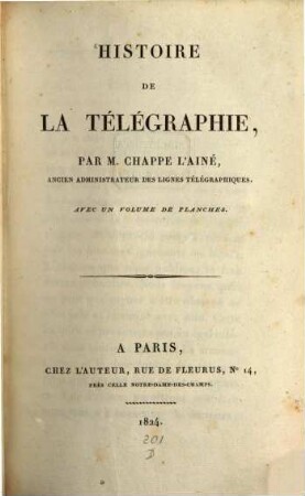 Histoire de la télégraphie