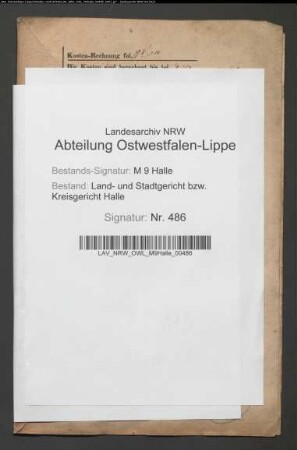 Sonstige: Hagemeier, Franz Wilhelm: