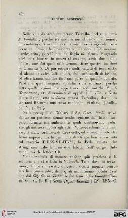 7: Ultime scoperte