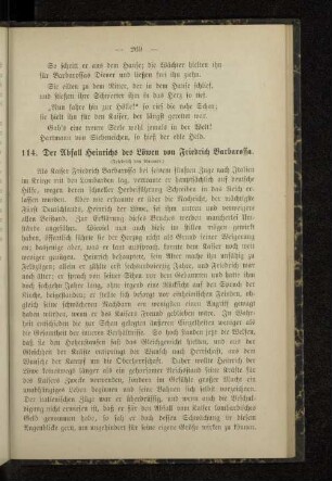 114. Der Abfall Heinrichs des Löwen von Friedrich Barbarossa.