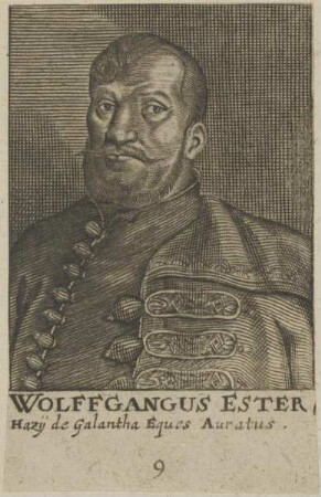 Bildnis des Wolffgangus Esterhazy de GalanthaBildnis Wolfgang Eszterházy (von Galántha)