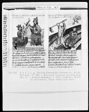 Speculum humanae salvationis — ---, Folio 33rectoBuchseite