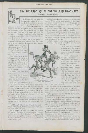 El burro que ganó Simplonet - Cuento humorístico