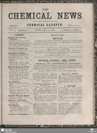 No. 15. March 17, 1860