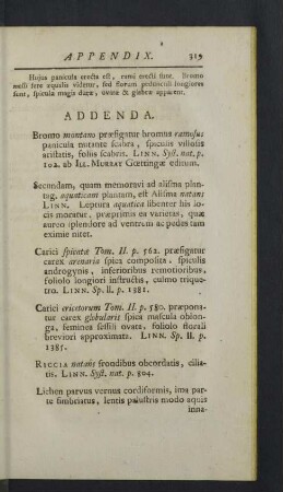 Addenda.