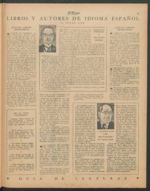 Libros y autores de idioma español
