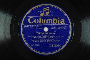 Tristan und Isolde : 2. Aufzug, 3. Szene "Wozu die Dienste ohne Zahl" / (R. Wagner)