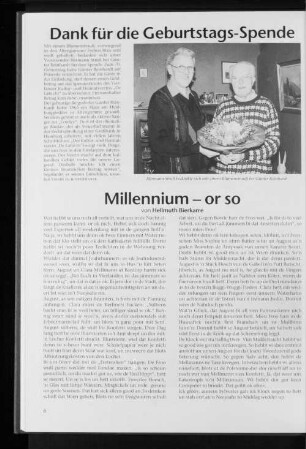 Millenium - or so