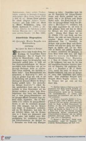 26: Schwäbische Biographien : Herzogin Maria Augusta von Württemberg, [12]