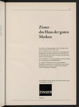 55-57, Werbung