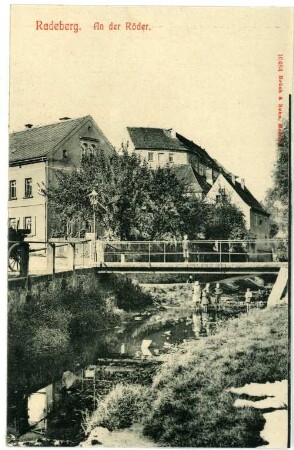 Radeberg. An der Röder
